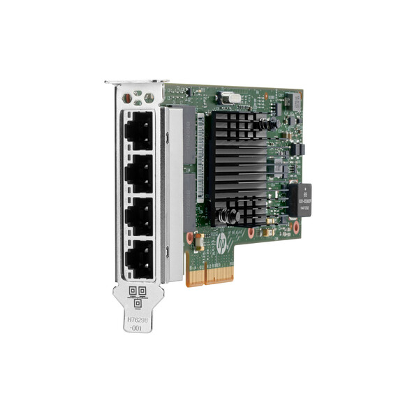 HPE 4-Port 366T GbE Server Ethernet Controller - PCI-E 2.1  x4 Low-profile Twisted Pair (811546-B21)