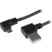 StarTech Micro-USB Cable with Right-Angled Connectors - 3 ft. (USB2AUB2RA1M)