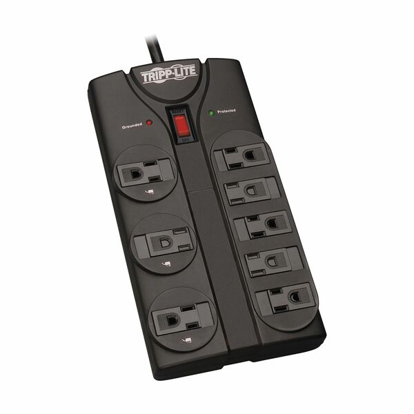 8-OUTLET HOME COMPUTER PROTECTOR, 8-FT