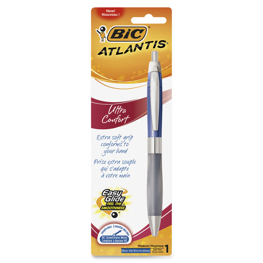 Bicvcgup11be Bic® Atlantis Ultra Comfort Retractable Ballpoint Pen 1