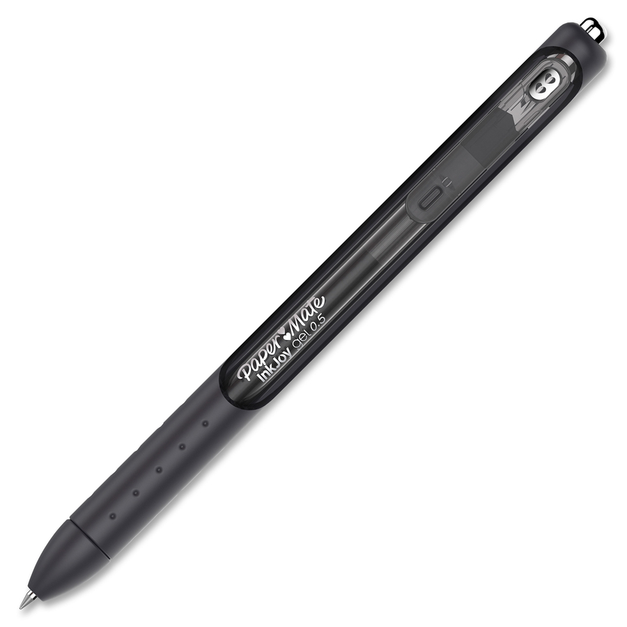  0.5 mm Gel Pens Fine Point Black Ink Retractable Gel