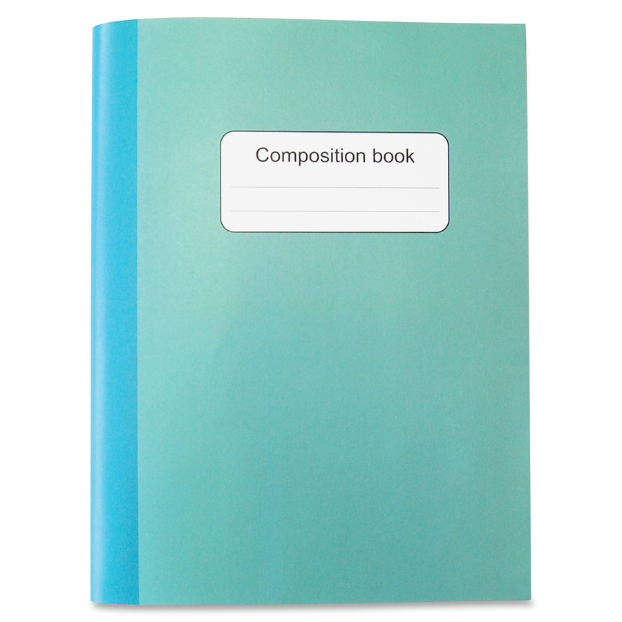 Mead Composition Book, College Rule, 9.75 x 7.5, 1 Subject, 100 Sheets, Assorted