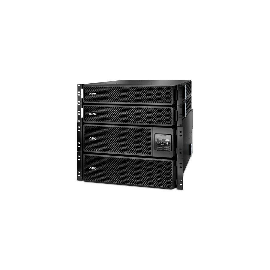 APC by Schneider Electric Smart-UPS SRT 10kVA RM with two 208V to 120V 2U 5kVA Step-Down Transformers - Rack-mountable - 208 V AC, 240 V AC Input - 120 V AC, 208 V AC Output - 2 x Hard Wire 3-wire (2PH + G), 24 x NEMA 5-20R, 4 x NEMA L6-30R - Sine Wave