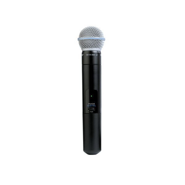 SHURE PGXD2/BETA58 Handheld Wireless Microphone Transmitter with BETA 58A Capsule