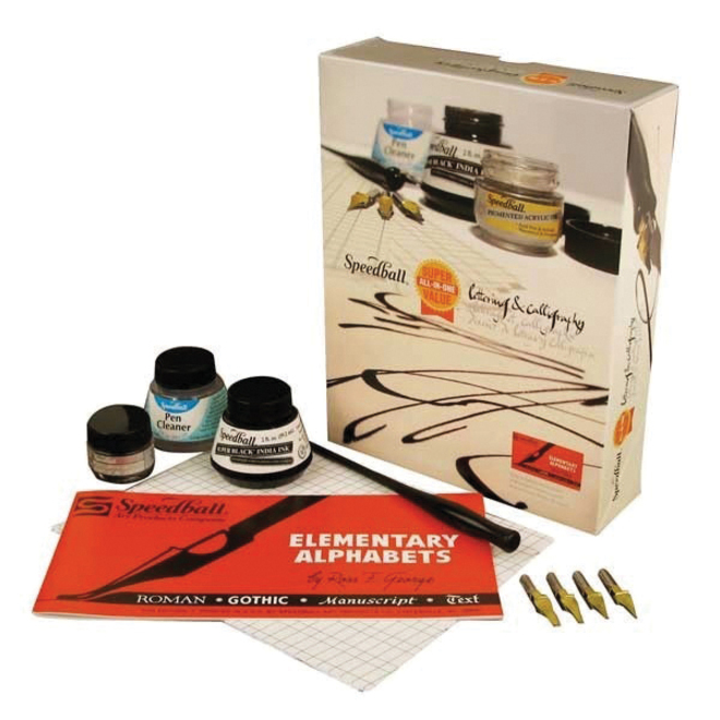 Speedball Super Value Calligraphy and Lettering Kit