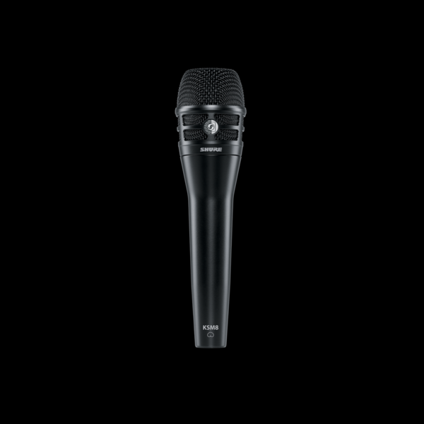 SHURE KSM8/B Dualdyne Dynamic Handheld Vocal Microphone (Black)