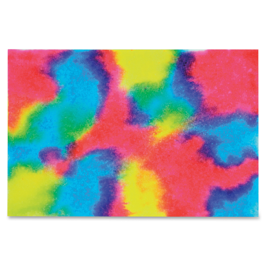 Roylco Color Diffusing Paper 12"x18" , 50 Sheets