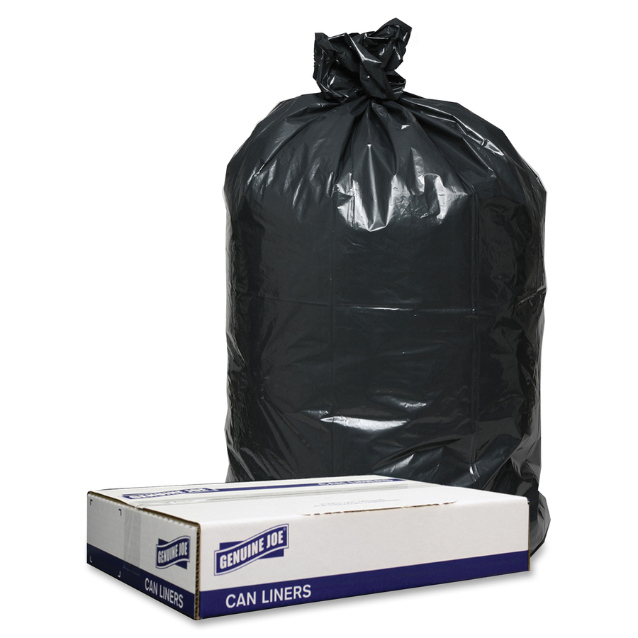 Genuine Joe Heavy-Duty Trash Can Liners - GJO01535 