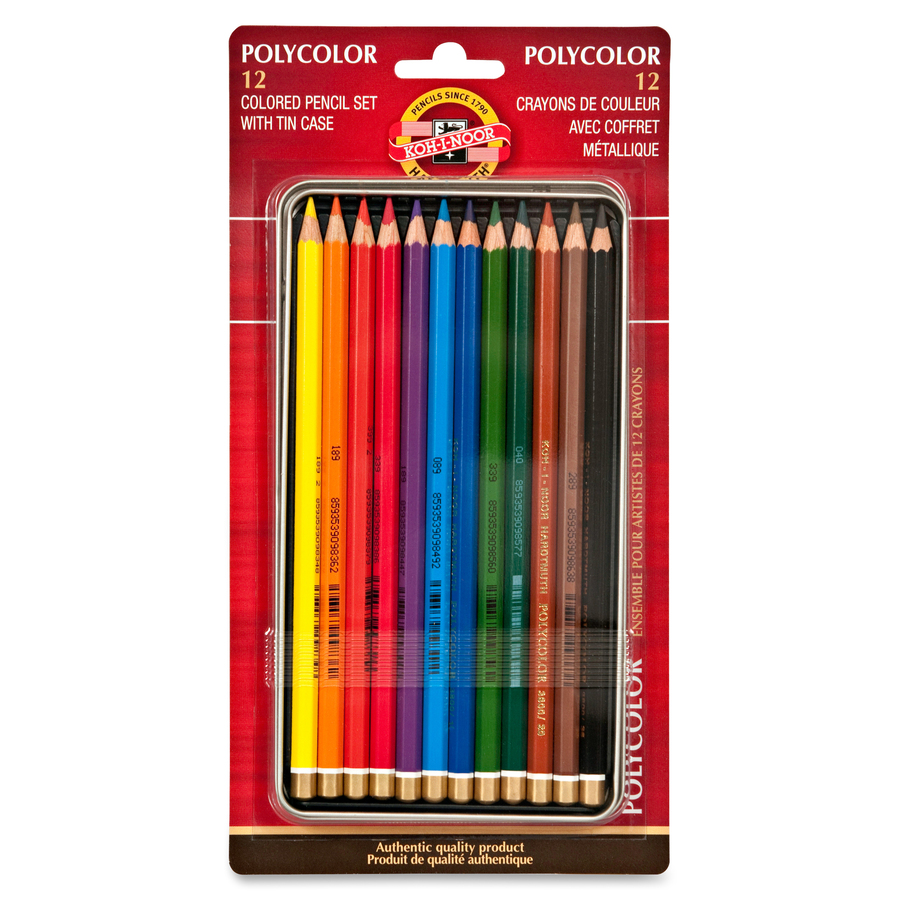 Sanford Prismacolor Thick Lead Art Pencils, Metallic Silver, 12