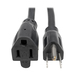 Tripp Lite Power Cord Extension Cable Heavy Duty 14AWG Power extension cable 25 ft. | P024-025