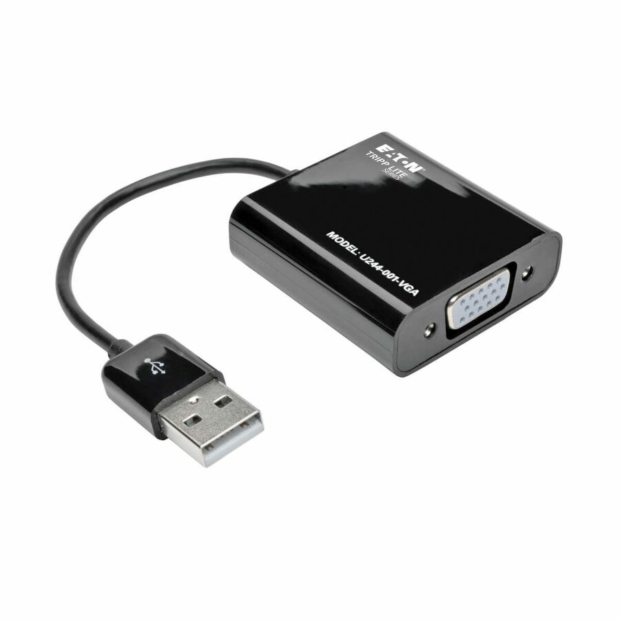 Tripp Lite U244-001-VGA USB 2.0 to VGA External Video Graphics Card Adapter - USB 2.0 - 1 x VGA