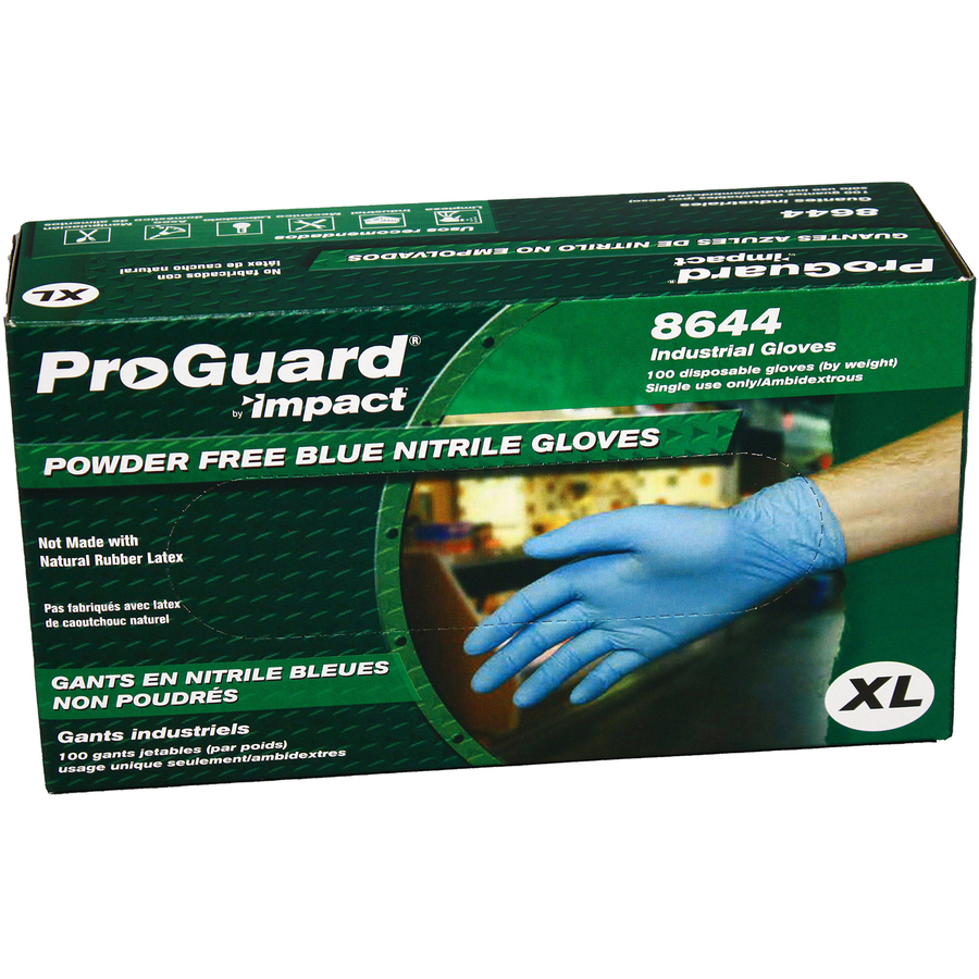 PGD8644XLCT Impact® Proguard Pf Nitrile General Purpose Gloves