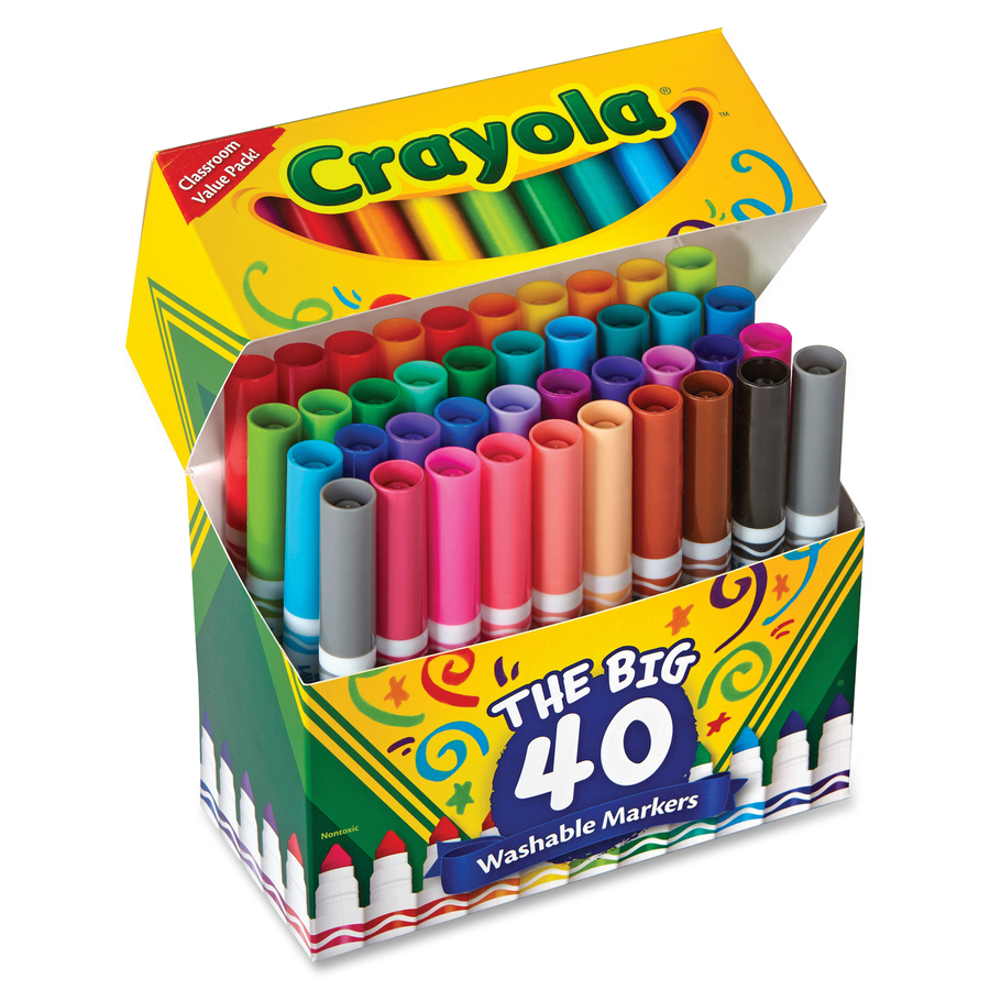 Crayola Ultra-Clean Washable Markers - CYO587861 