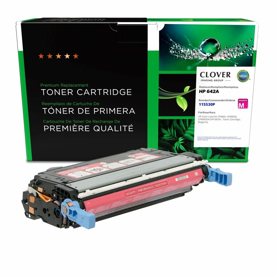 Cartouche de toner remise à neuf (Alternative à HP 642A) - CIG