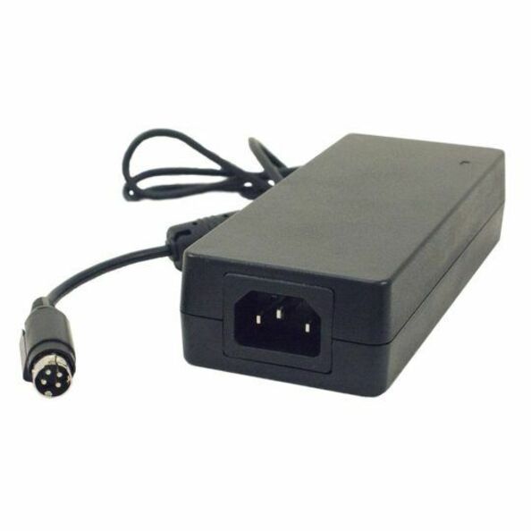 Lantronix 90 W 48 V Level VI AC adapter with Kycon KPPX-4P connector
