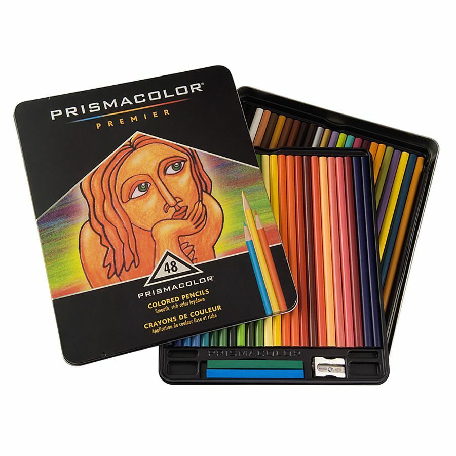 Prismacolor Premier Colored Pencils - 48/Set - Assorted Lead