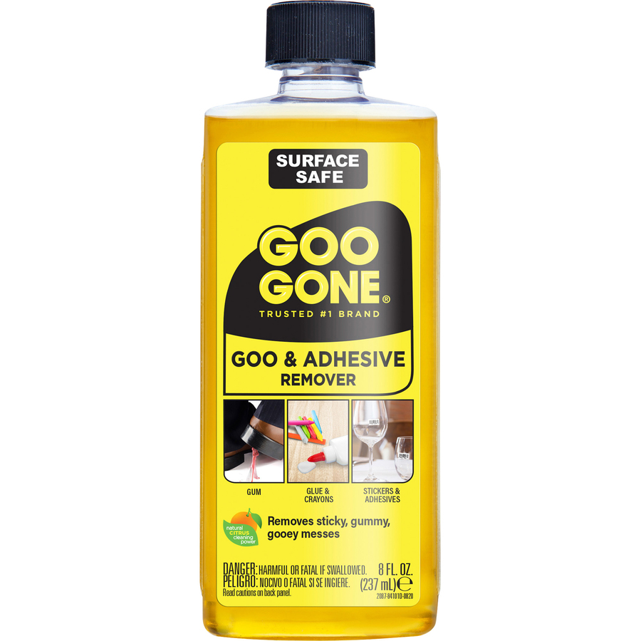 GOO GONE GEL ADHESIVE AND GREASE REMOVER SPRAY 12 OUNCE