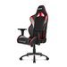 AKRacing Overture Series Gaming Chair, PU Leather, 1D Armrest, 60mm PU Caster, Black & Grey & Red