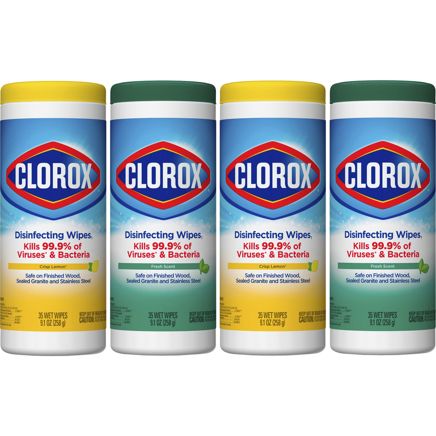 Clorox Disinfecting Wipes Value Pack, Bleach Free Cleaning Wipes - 75 Count Each (Pack Of 3) : Clorox Disinfecting Bleach Free Cleaning Wipes Crisp Lemon Scent 7 Aceso Medical Supply : Buyers of this health & beauty deal have saved $0.60 each.