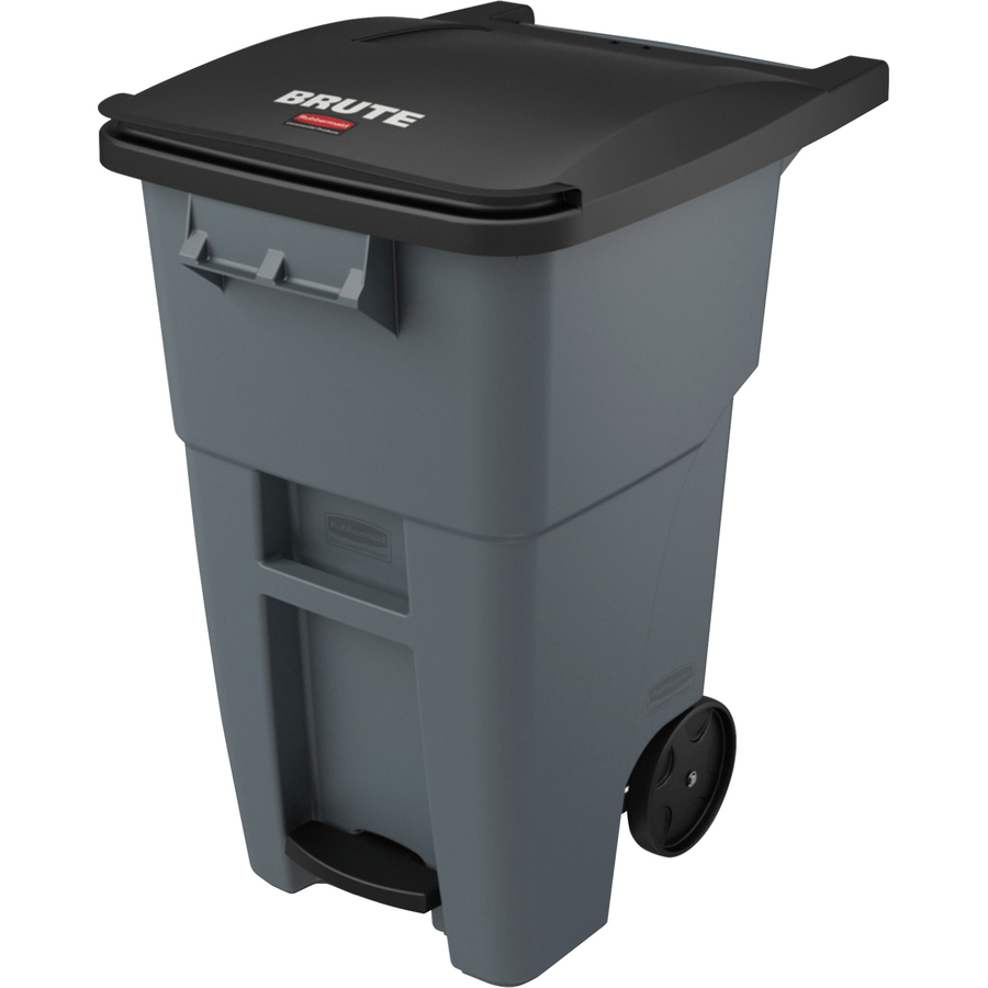 HLS Commercial Dual Push Door Odor Control Trash Can