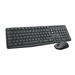 Logitech MK235 Wireless Keyboard and Mouse - USB Wireless RF French - USB Wireless RF Optical - AAA, AA - Compatible with Windows, Chrome OS, Linux