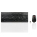 Lenovo Wireless Keyboard Mouse Combo - USB Wireless RF USB Wireless RF Optical - 1200 dpi - 3 Button - On/Off Switch Hot Key(s) - Symmetrical - AA - Compatible with Notebook, Desktop Computer, All-in-One PC (Windows)