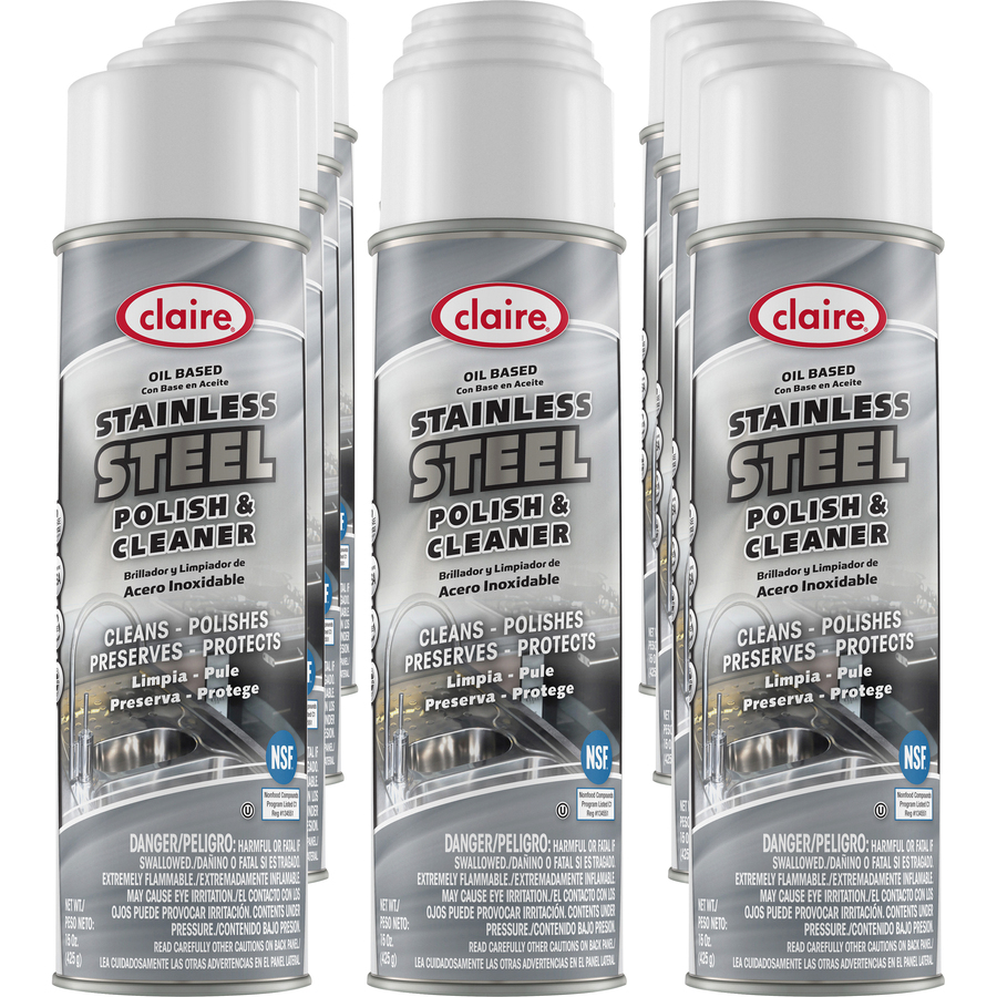 Claire Stainless Steel Polish and Cleaner - The Office Point