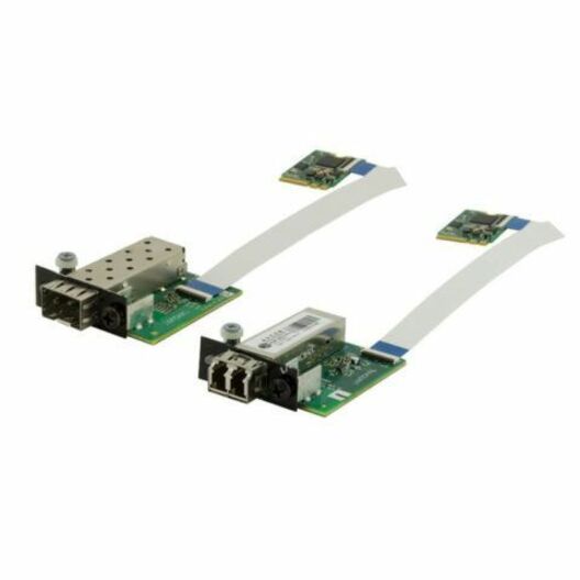 Lantronix NM2-GXE-01 Series M.2 Gigabit Ethernet Fiber NIC with open SFP slot