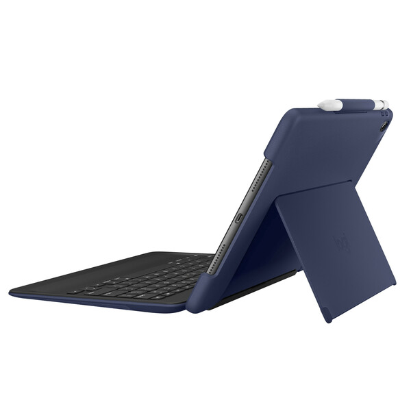 Logitech Slim Combo Keyboard/Cover Case (Folio) - 10.5" Apple iPad Pad