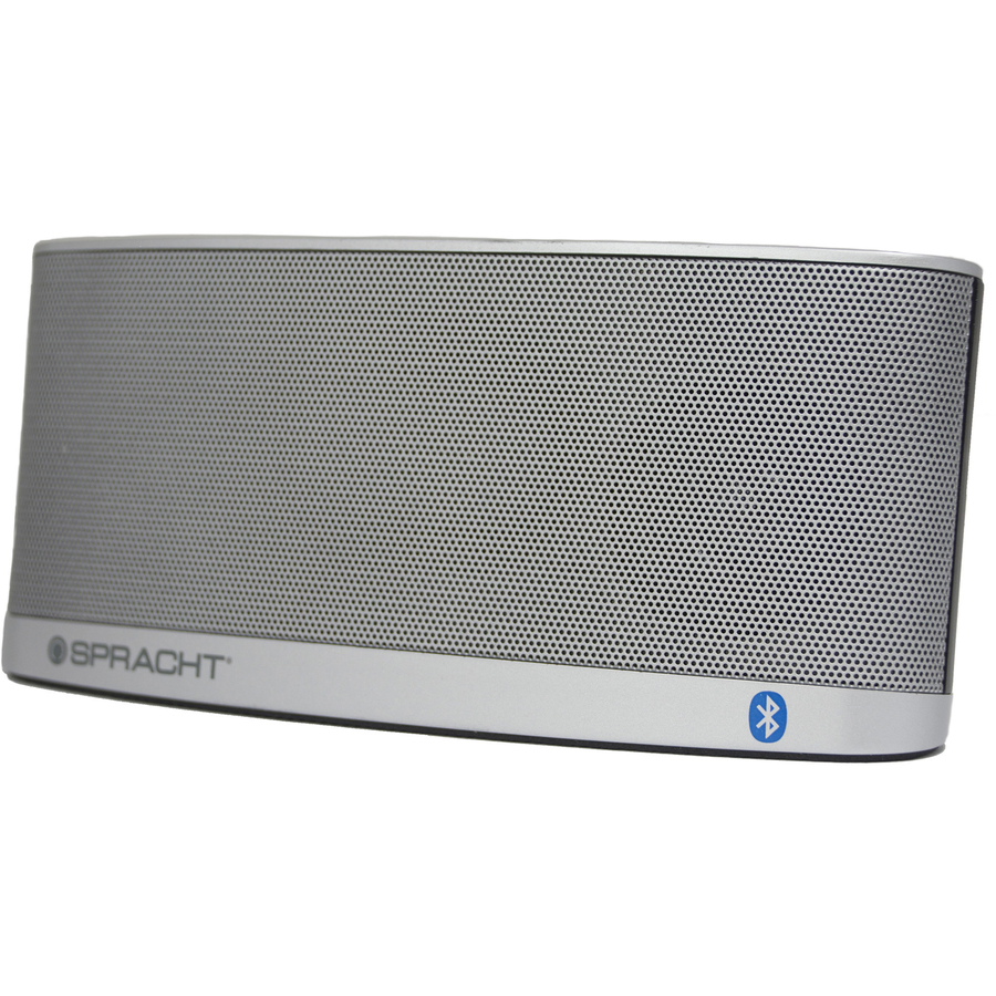 Syst&egrave;me de haut-parleur Blunote2.0 2.0 Portable Bluetooth - Argent&eacute; Spracht