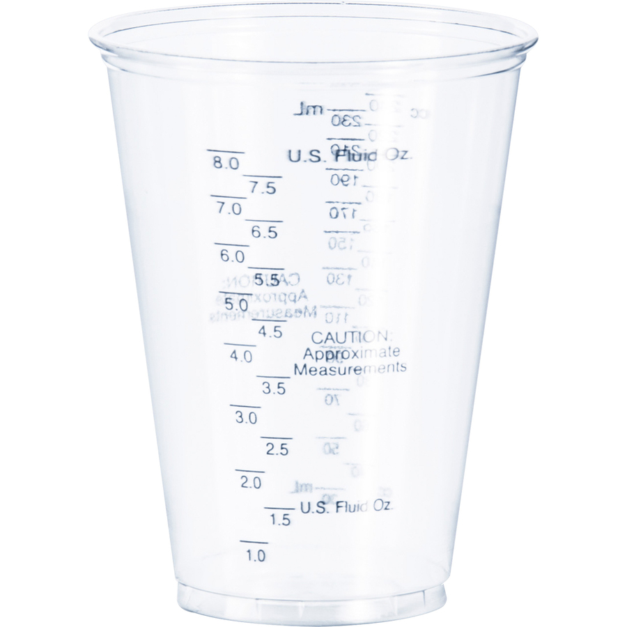 Medicine Cups - Disposable Graduated Medical Grade Plastic Measuring Cups  (100)