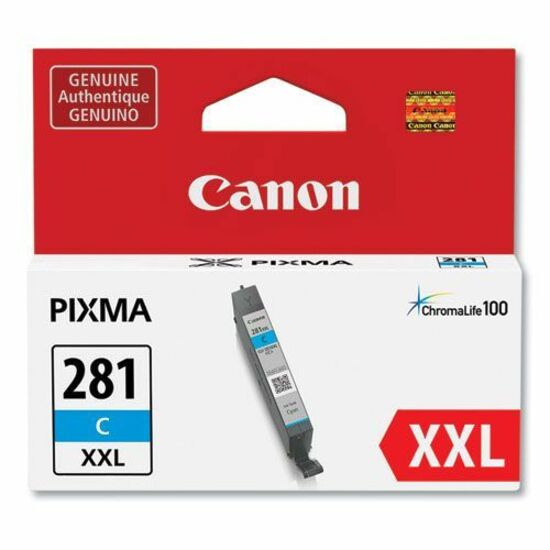 Canon CLI-281 XXL Original Inkjet Ink Cartridge - Cyan - 1 Each