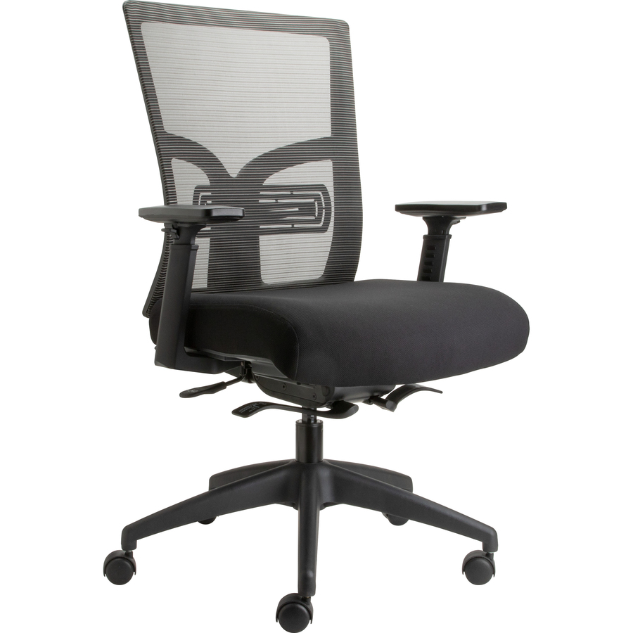 chair with lumbar support and conforming back