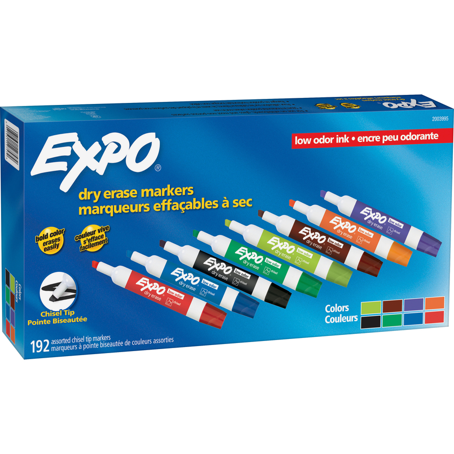 EXPO Dry Erase Marker, Assorted