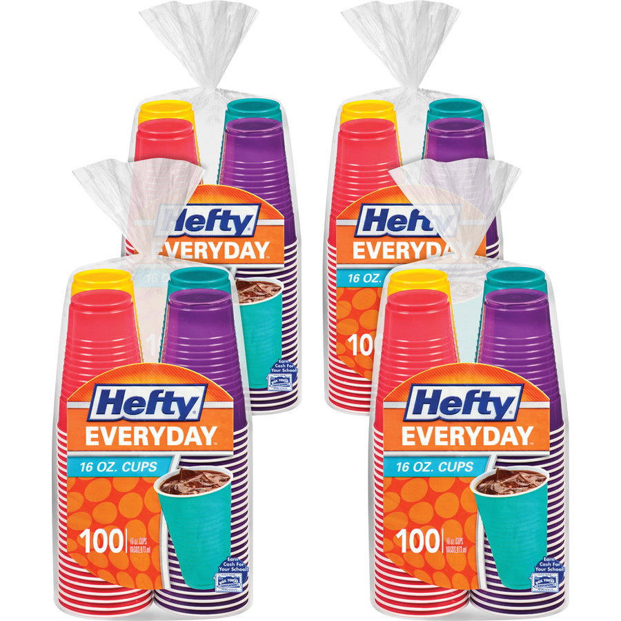 Hefty Party On! Disposable Cups - 80ct/16oz : Target