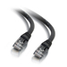 CABLES TO GO Cat6 Snagless Unshielded (UTP) Ethernet Network Patch Cable - Black 3ft. (27151)