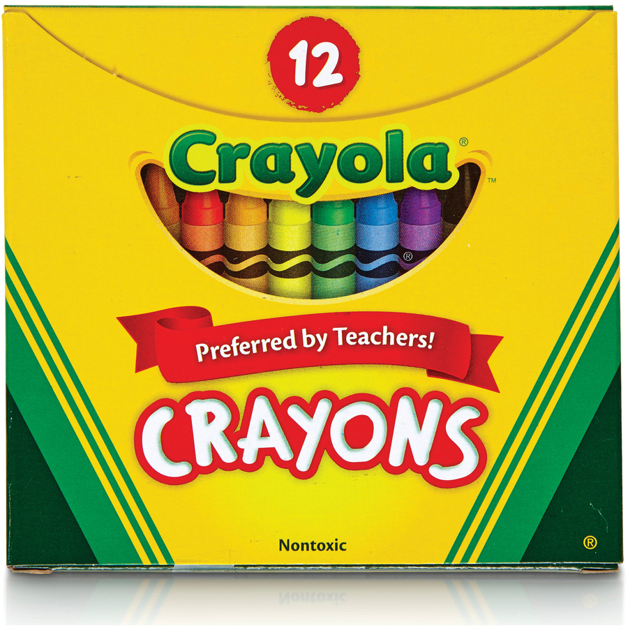 Crayola Tuck Box 12 Crayons - Assorted - 12 / Pack - The Knowledge Tree