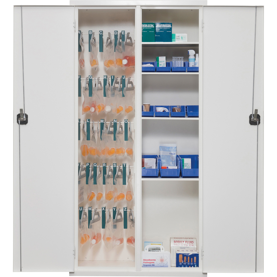 Fireking Key Lock Medical Storage Cabinet 36 X 15 2 X 72 1