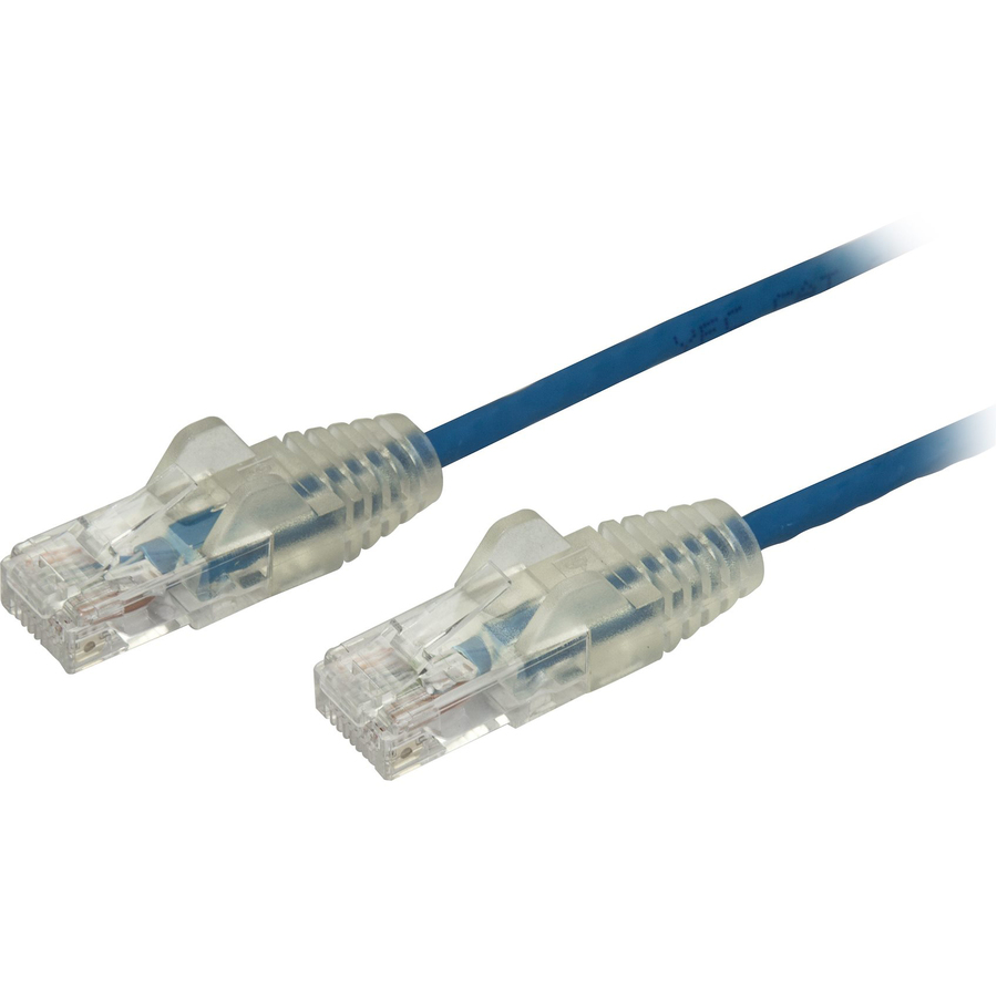 Cat6 Snagless Gigabit Ethernet Cable, Blue, 3-ft