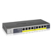 NETGEAR (GS108PP-100NAS) 8-port Gigabit Ethernet PoE+ Unmanaged Switch O