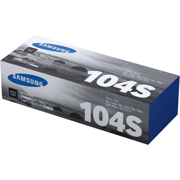 SAMSUNG 104S Black Toner Cartridge | 1500 Pages Yield