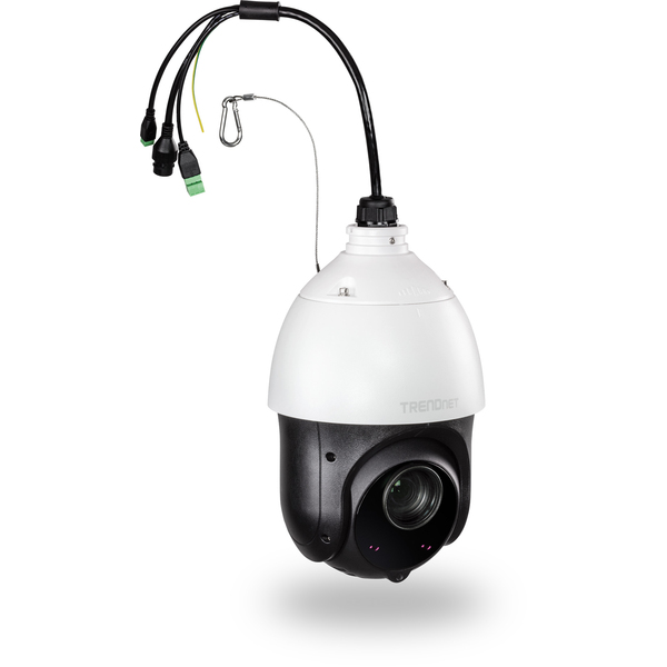 INDOOR/OUTDOOR 2MP 1080P POE+IR PTZ SPEED DOME NETWORKCAM IN