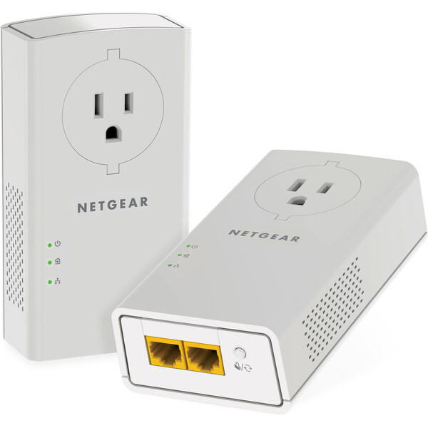 NETGEAR PLP2000-100PAS Powerline 2000 + Extra Outlet