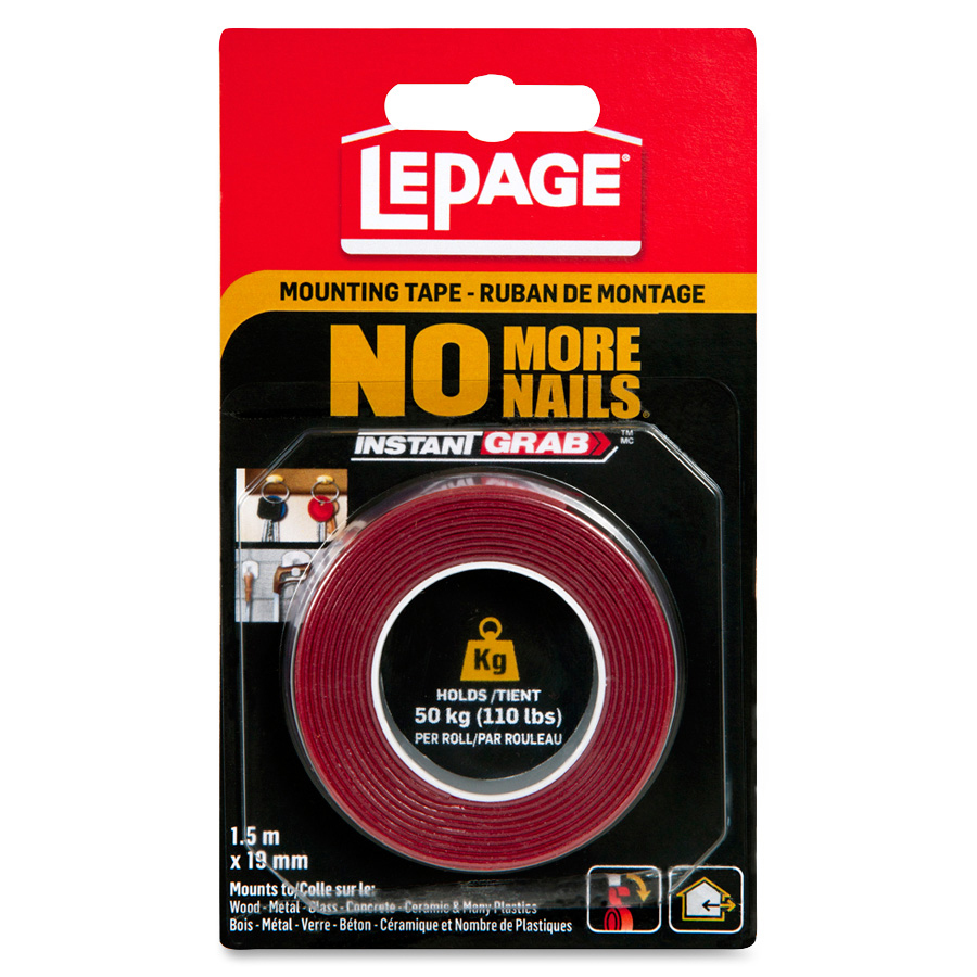 Ruban de fixation No More Nails&reg; - LePage