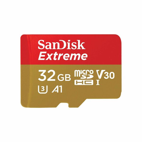 SANDISK Extreme 32GB microSDHC Class 10 UHS-I U3 w/ Adapter