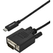 Startech USB-C to VGA Cable - 1920 x 1200 - Black 3m (CDP2VGA3MBNL)