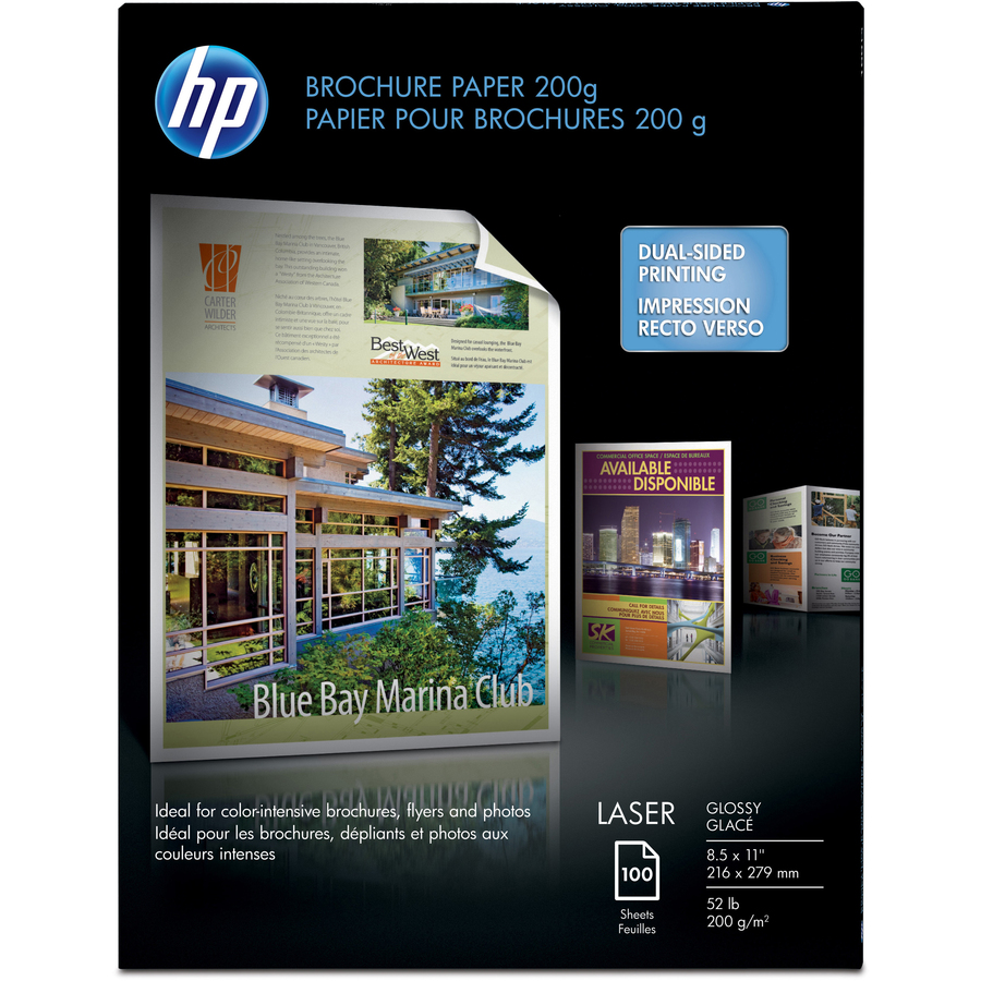 HP Laser Brochure/Flyer Paper White FSIoffice