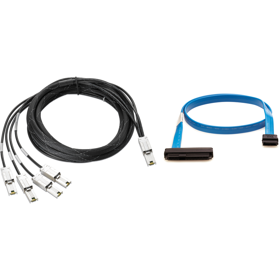 HPE 1U RM 4 m SAS HD LTO Cable Kit for rack-mounted LTO storage connectivity