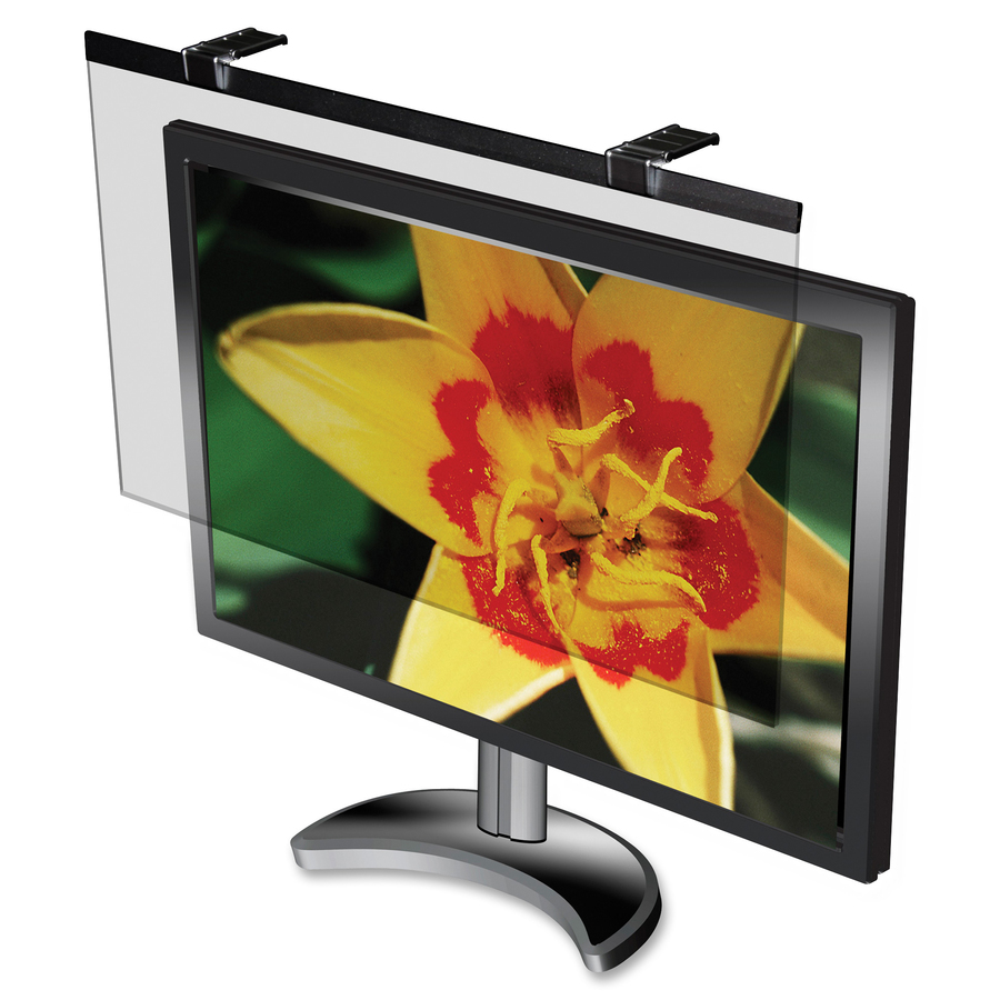 Business Source Wide-screen LCD Anti-glare Filter Black - Glare