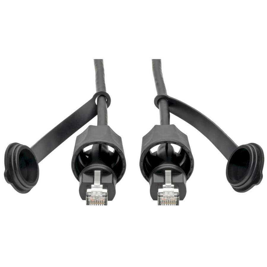 Tripp Lite N206-PC03-IND Industrial Cat5e/Cat6 STP Patch Cable - RJ45 M/M, 3 ft. (1 m) - 3 ft Category 5e/Category 6 Network Cable for Network Device - First End: 1 x RJ-45 Network - Male - Second End: 1 x RJ-45 Network - Male - Patch Cable - Shielding - 